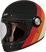 Origine Vega Primitive,  integraalhelm,  kleur: Mat Beige/Oranje/Rood/Zwart,  maat: XXL