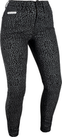 Oxford Original Approved Super Stretch Leopard,  jeans vrouwen,  kleur: zwart/grijs,  maat: 52