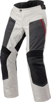Revit Tornado 4 H2O,  stoffen broek waterdicht,  kleur: lichtgrijs/zwart/rood,  maat: 3XL