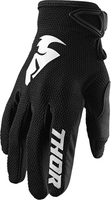 Thor Sector,  handschoenen,  kleur: zwart/witte,  maat: S
