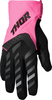 Thor Spectrum,  handschoenen vrouwen,  kleur: Neon-Pink/Zwart/Grijs,  maat: XL
