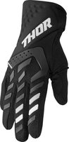 Thor Spectrum,  handschoenen vrouwen,  kleur: Zwart/Wit,  maat: XL