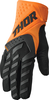 Thor Spectrum S22,  handschoenen kinderen,  kleur: oranje/zwart,  maat: M