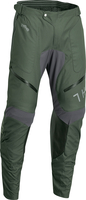 Thor Terrain In The Boot,  textielbroek waterdicht,  kleur: Donkergroen/Donkergrijs,  maat: 34