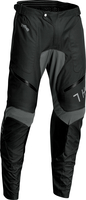 Thor Terrain In The Boot,  textielbroek waterdicht,  kleur: zwart/donkergrijs,  maat: 30