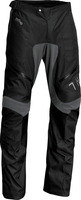Thor Terrain Over The Boot,  textielbroek waterdicht,  kleur: zwart/donkergrijs,  maat: 30