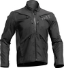 Thor Terrain,  textieljas waterdicht,  kleur: zwart/donkergrijs,  maat: M