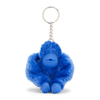 Kipling Aapje/sleutelhanger Monkeyclip M Havana Blue Blauw Medium Vrouw 72% Acrylic,  28% Polyester