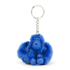 Kipling Aapje/sleutelhanger Monkeyclip S Havana Blue Blauw Klein Vrouw 72% Acrylic,  28% Polyester