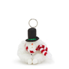 Kipling Aapje/sleutelhanger Snowman Monkey Snowman White Wit Klein Vrouw 72% Acrylic,  28% Polyester