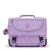 Kipling Backpack Preppy Galaxy Metallic Paars Medium Vrouw 100% Polyamide