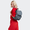 Kipling Backpacks City Pack S Doggy Denim Prt Prints Klein Vrouw 100% Recycled Polyester