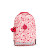 Kipling Backpacks Class Room Pink Leaves Prints Groot Vrouw 62% Polyester,  38% Recycled Polyester