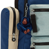 Kipling Backpacks Climbed It Lightsome Denim Blauw Groot Vrouw 100% Polyester
