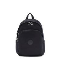 Kipling Backpacks Delia Paka Black Zwart Medium Vrouw 100% Polyamide