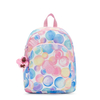 Kipling Backpacks Seoul M Lite Bubbly Rose Prints Medium Vrouw 62% Polyester,  38% Recycled Polyester