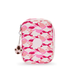 Kipling Beutel 100 Pens Pink Palm Drucke Groß Herren 100% Recycled Polyester