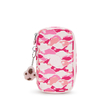 Kipling Beutel 50 Pens Pink Palm Drucke Mittel Herren 100% Recycled Polyester