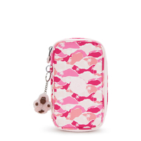 Kipling Beutel 50 Pens Pink Palm Drucke Mittel Herren 100% Recycled Polyester