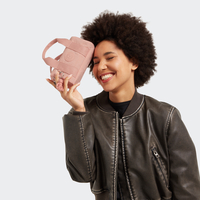 Kipling Borsa A Spalla Bina Mini Tender Rose Rosa Piccola Donna 60% Polyamide,  40% Recycled Polyamide
