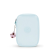 Kipling Buideltasje 100 Pens Blue Sky Metallic Blauw Groot Vrouw 100% Polyamide