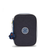 Kipling Buideltasje 100 Pens Fantasy Blue Block Meerkleurig Groot Vrouw 100% Polyamide