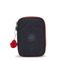 Kipling Buideltasje 100 Pens Iron Letter Fun Blauw Groot Vrouw 100% Polyamide