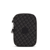 Kipling Buideltasje 100 Pens Reflective Tile Zwart Groot Vrouw 100% Polyamide