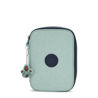 Kipling Buideltasje 100 Pens Sea Green Bl Blauw Groot Vrouw 100% Polyamide