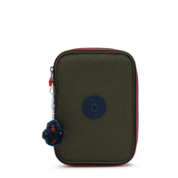 Kipling Buideltasje 100 Pens Seaweed Gr Bl Prints Groot Vrouw 100% Polyamide