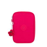 Kipling Buideltasje 100 Pens True Pink Roze Groot Vrouw 100% Polyamide