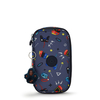 Kipling Buideltasje 50 Pens Gaming Grey Grijs Medium Vrouw 100% Recycled Polyester