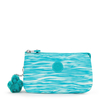 Kipling Buideltasje Creativity L Aqua Pool Prints Groot Vrouw 100% Recycled Polyester
