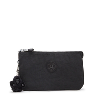 Kipling Buideltasje Creativity L Black Noir Zwart Groot Vrouw 100% Polyamide