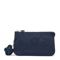 Kipling Buideltasje Creativity L Blue Bleu 2 Blauw Groot Vrouw 100% Polyamide