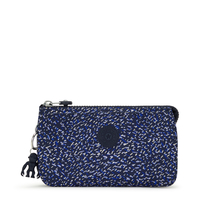 Kipling Buideltasje Creativity L Cosmic Navy Prints Groot Vrouw 100% Recycled Polyester