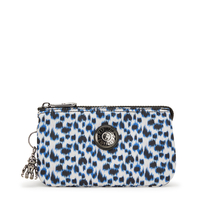 Kipling Buideltasje Creativity L Curious Leopard Prints Groot Vrouw 100% Recycled Polyester