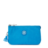 Kipling Buideltasje Creativity L Eager Blue Blauw Groot Vrouw 100% Polyamide