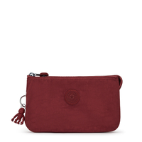 Kipling Buideltasje Creativity L Flaring Rust Rood Groot Vrouw 60% Polyamide,  40% Recycled Polyamide