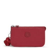 Kipling Buideltasje Creativity L Funky Red Rood Groot Vrouw 56% Recycled Polyamide,  44% Polyamide