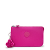 Kipling Buideltasje Creativity L Glowing Fuchsia Roze Groot Vrouw 56% Recycled Polyamide,  44% Polyamide