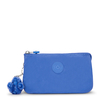 Kipling Buideltasje Creativity L Havana Blue Blauw Groot Vrouw 56% Recycled Polyamide,  44% Polyamide