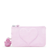 Kipling Buideltasje Creativity L Heart Puff Roze Groot Vrouw 56% Recycled Polyamide,  44% Polyamide