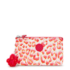 Kipling Buideltasje Creativity L Latin Cheetah Prints Groot Vrouw 100% Recycled Polyester