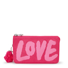 Kipling Buideltasje Creativity L Love Heart Rood Groot Vrouw 56% Recycled Polyamide,  44% Polyamide