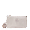 Kipling Buideltasje Creativity L Metallic Glow Goud Groot Vrouw 100% Polyamide