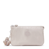 Kipling Buideltasje Creativity L Metallic Glow Goud Groot Vrouw 100% Polyamide