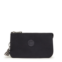 Kipling Buideltasje Creativity L Rich Black Zwart Groot Vrouw 100% Polyamide
