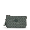 Kipling Buideltasje Creativity L Sign Green Emb Groen Groot Vrouw 100% Polyamide