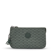 Kipling Buideltasje Creativity L Sign Green Emb Groen Groot Vrouw 100% Polyamide